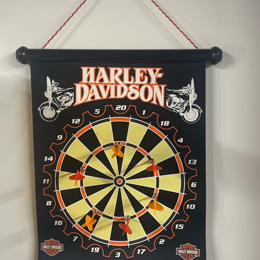 Harley-Davidson Magnetic Dartboard